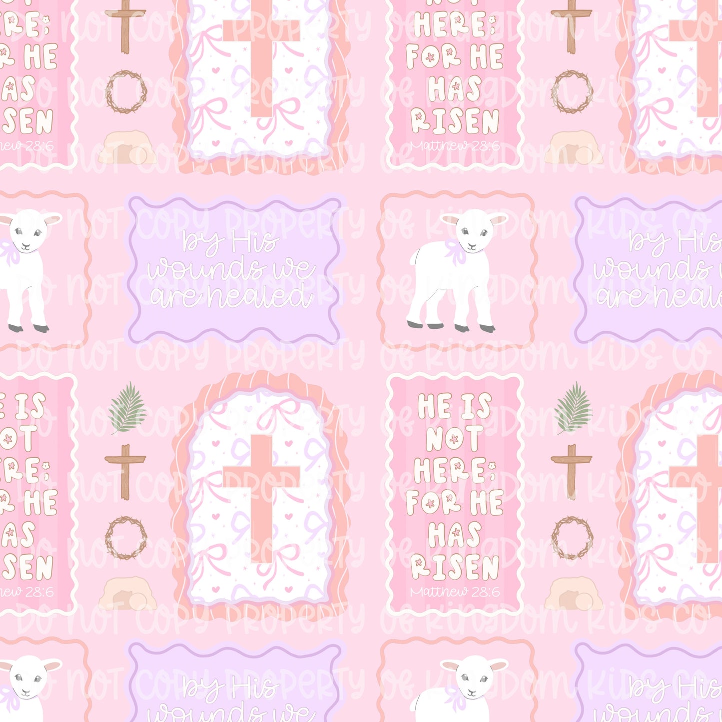 Pink Easter Frames