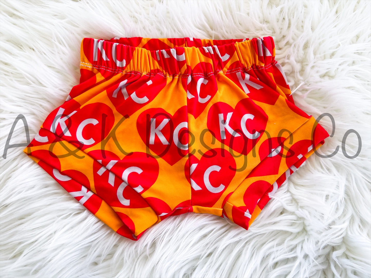 KC Hearts Red