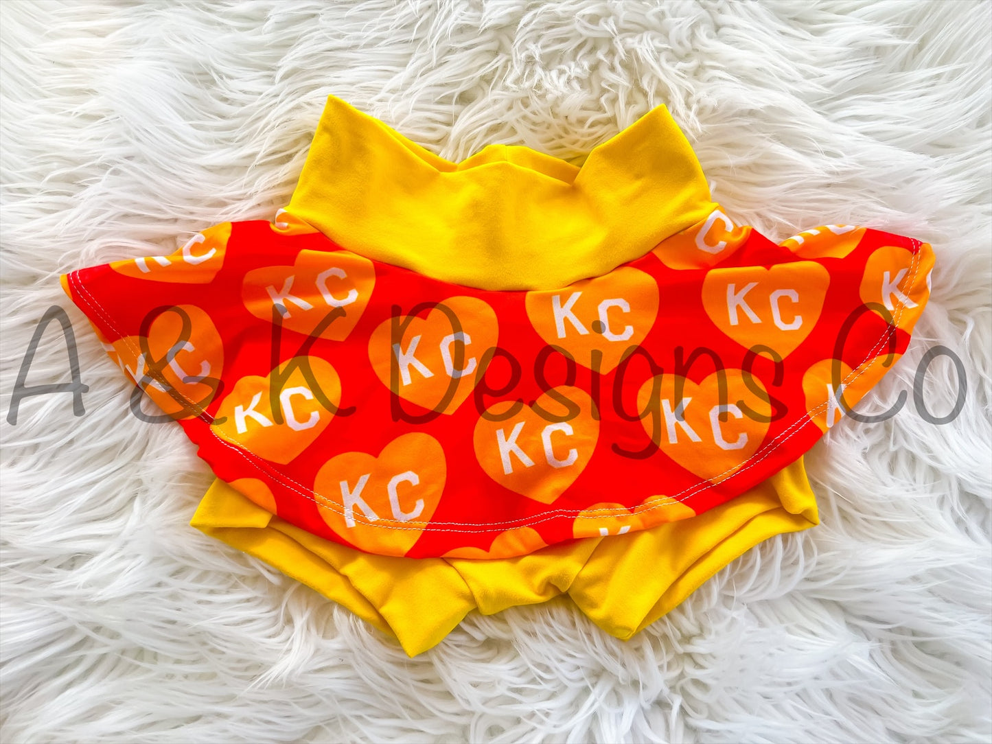 KC Hearts Yellow