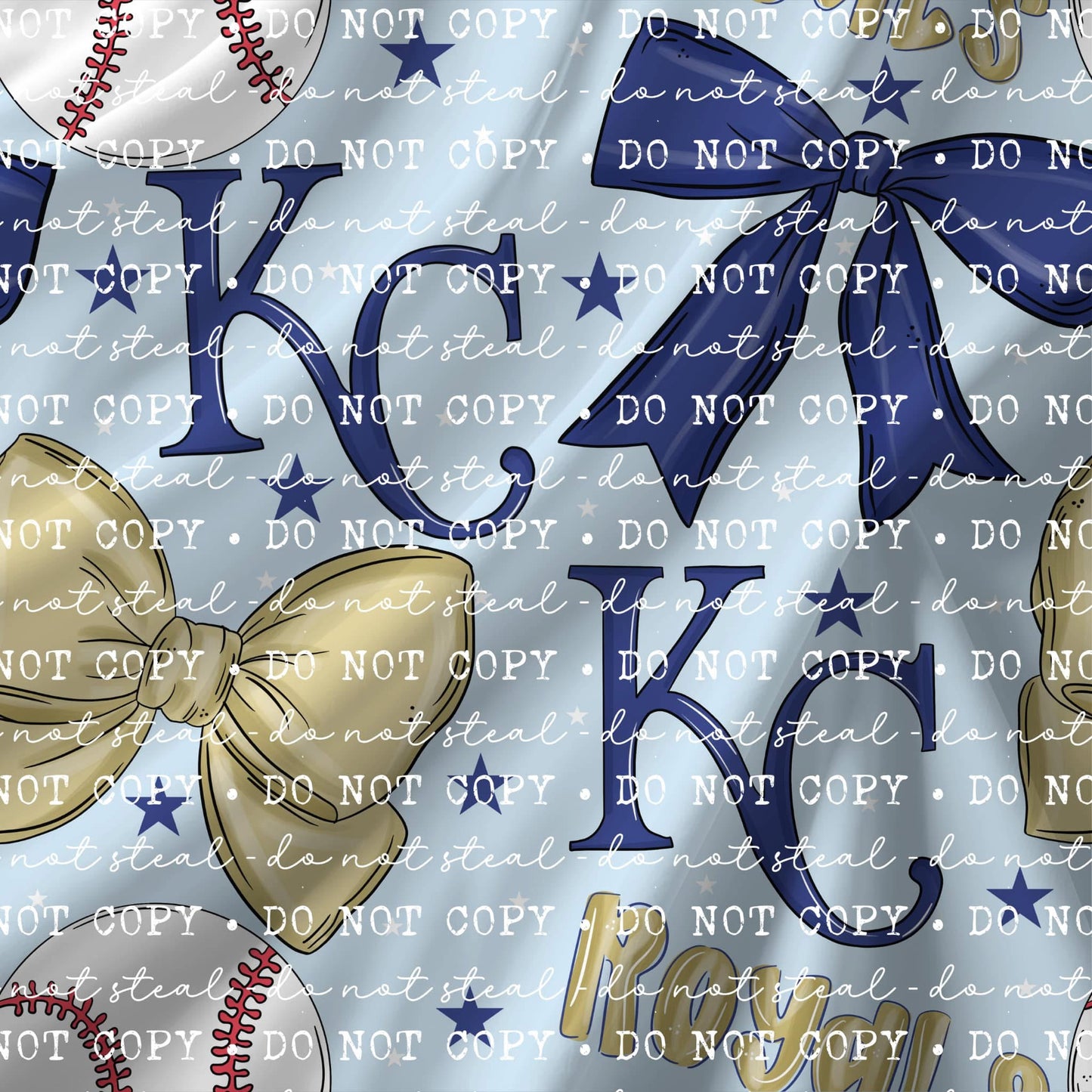 Light Blue Yals Bows