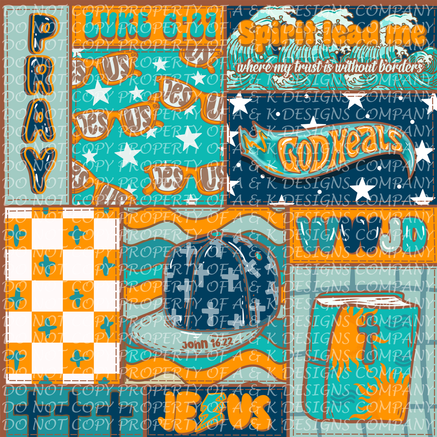 Boy Spirit Lead Me Collage
