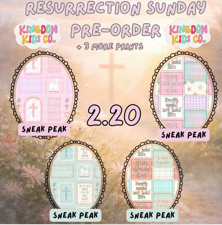 Resurrection Sunday PREORDER