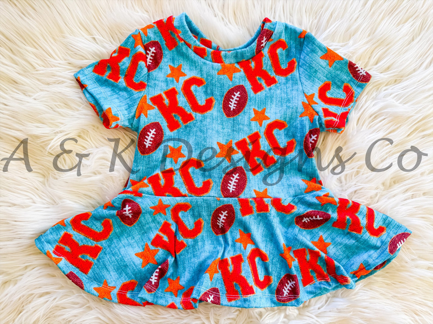 A & K Exclusive Denim Patch Lightwash