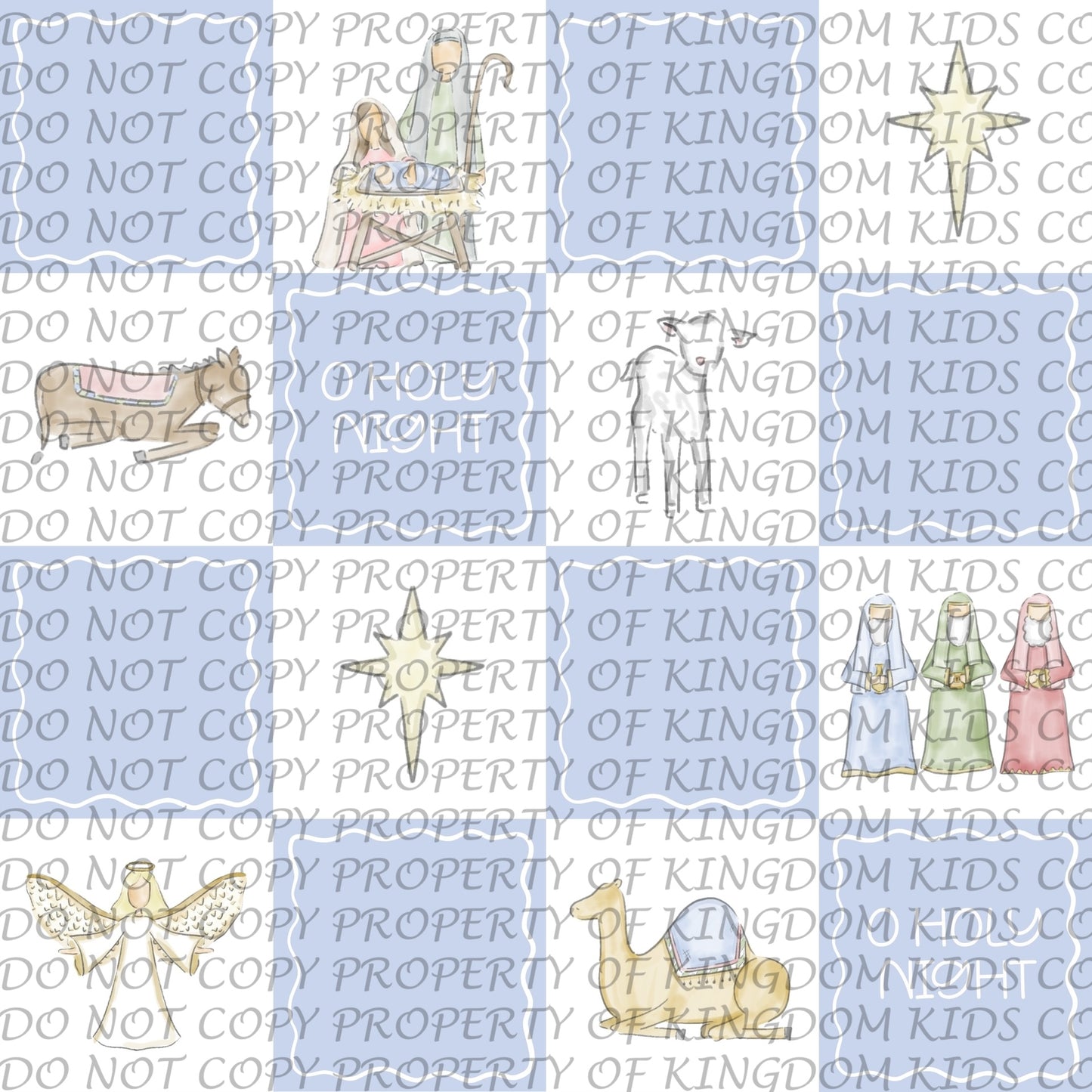 Nativity Checkers