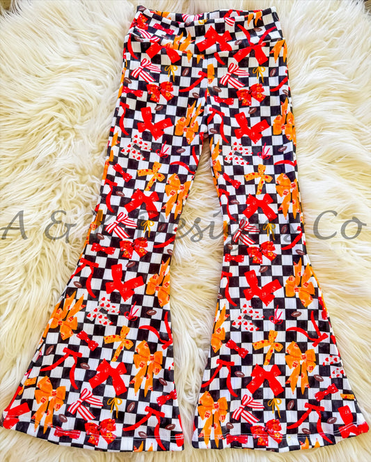 Black Checker Bows