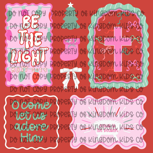 Red & Green CHRISTmas Frames