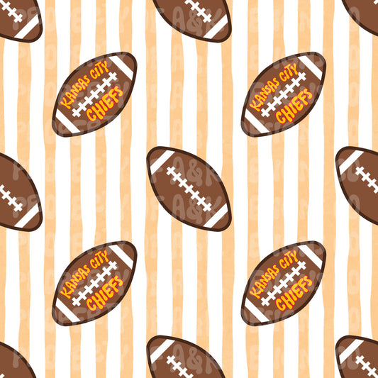 Exclusive Yellow Football Stripes