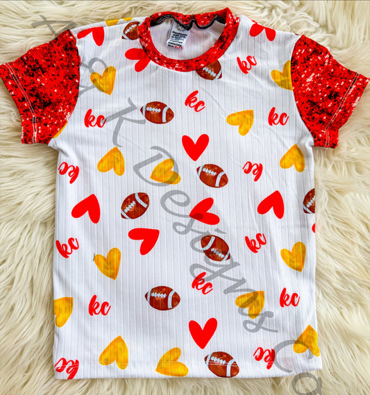 Watercolor KC Hearts