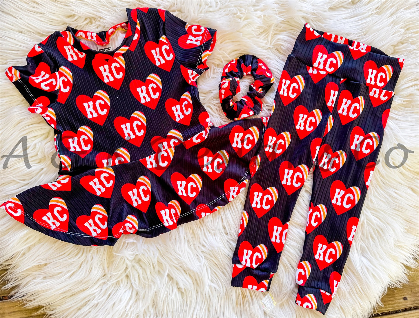 Black Jersey Hearts
