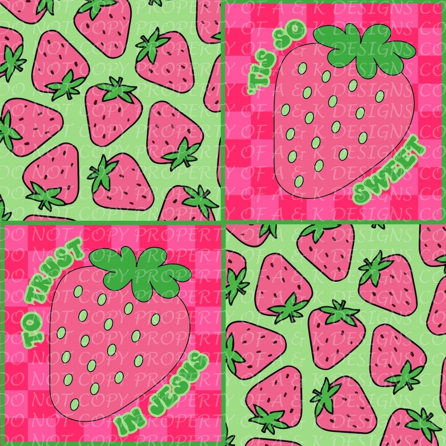 Semi-Exclusive Tis So Sweet Strawberries