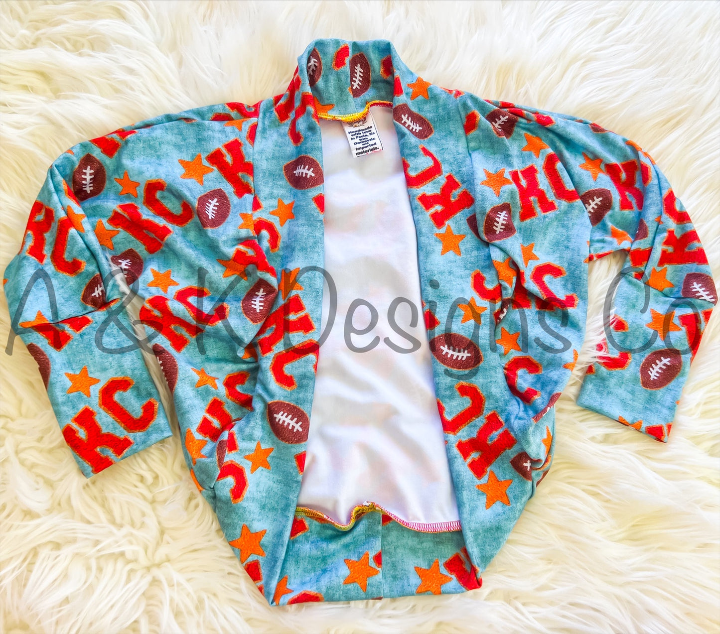 A & K Exclusive Denim Patch Lightwash