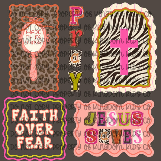 Wild For Jesus Black Frames