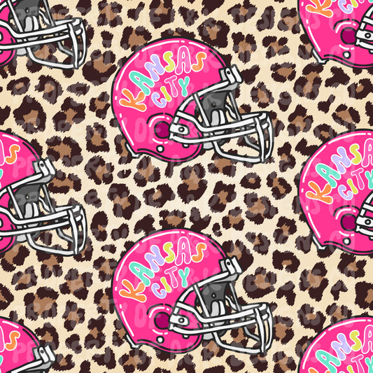Exclusive Pink Cheetah Helmets KC