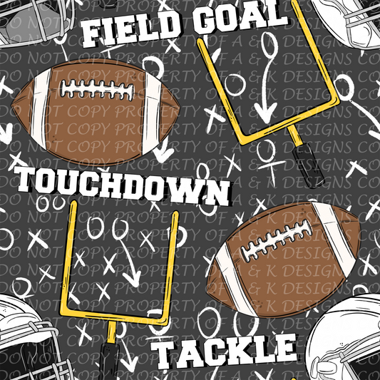 Basic Football Game Black
