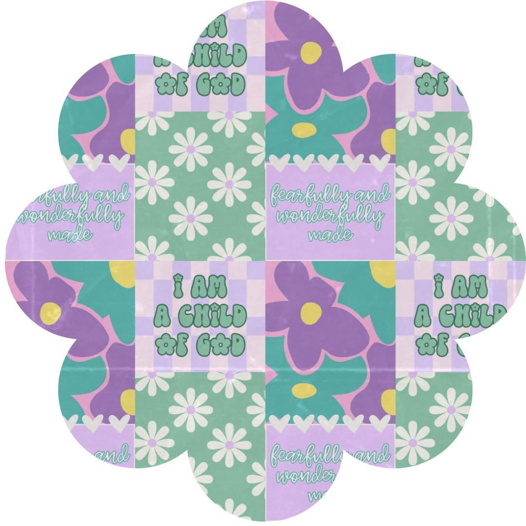 Floral I Am A Child of God