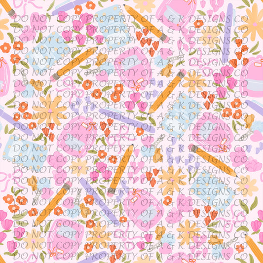 Back to School Items & Flowers