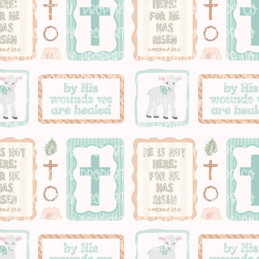 Blue/White Easter Frames