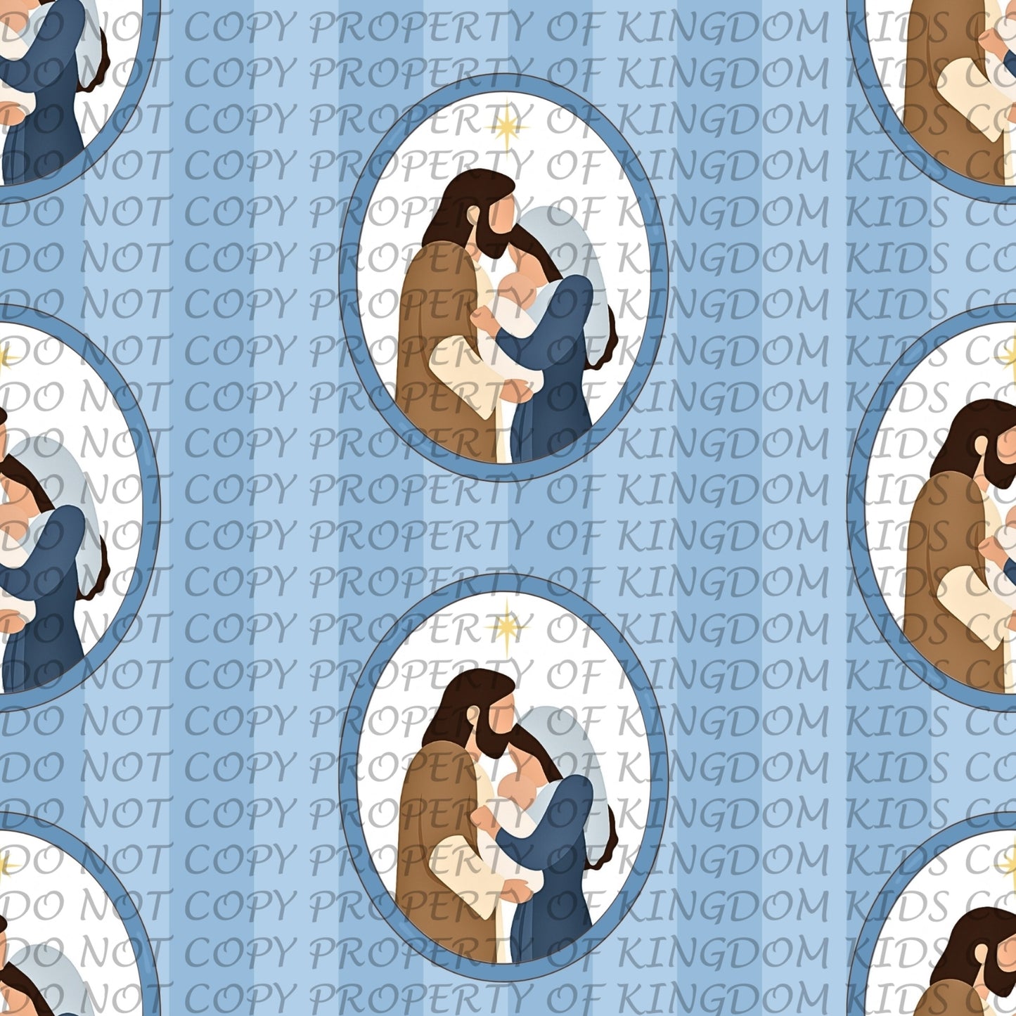 Family Frames Blue