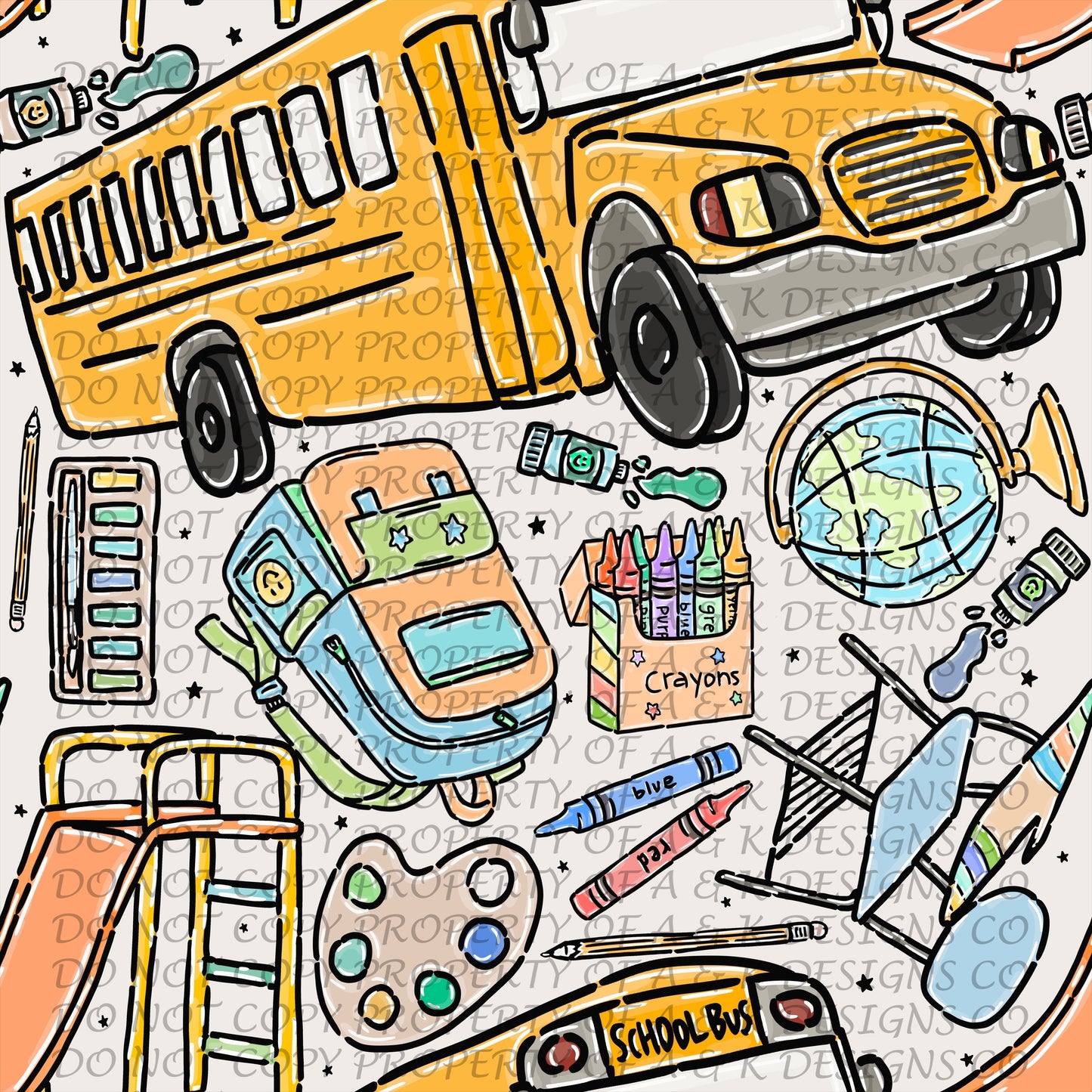 Back to School Bus