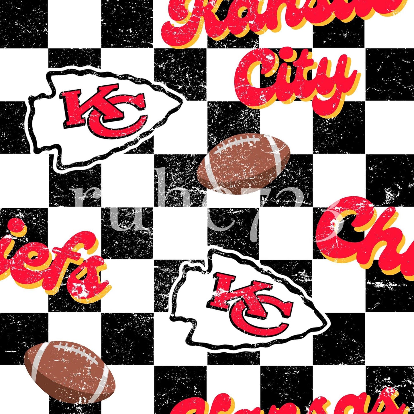 Checkers & Footballs