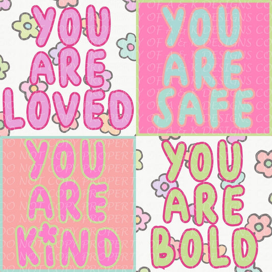 Semi-Exclusive You Are Affirmations