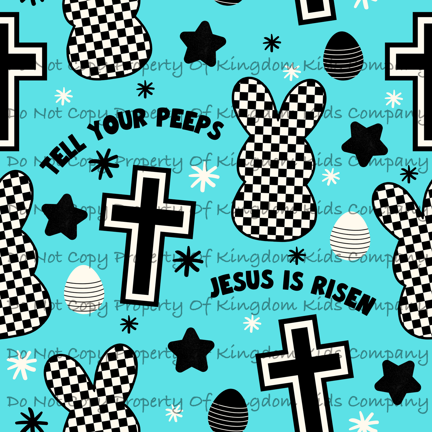 Tell Your Peeps Blue