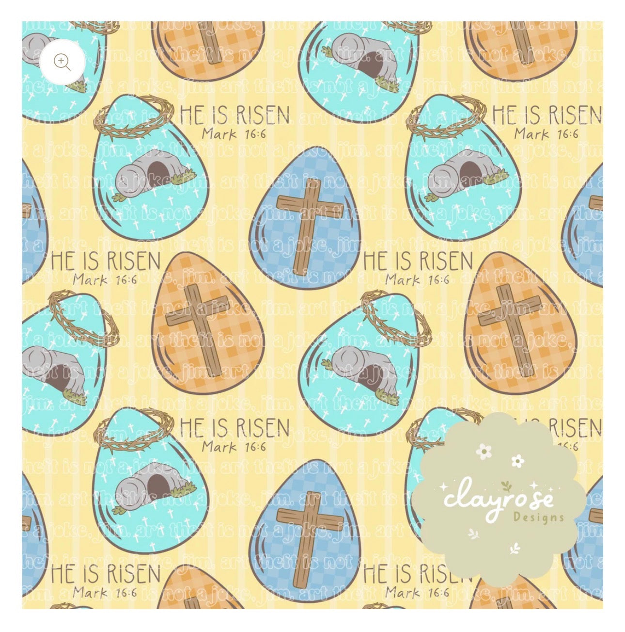He is Risen Blue Eggs