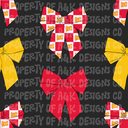 Exclusive Red Bubble KC Bows