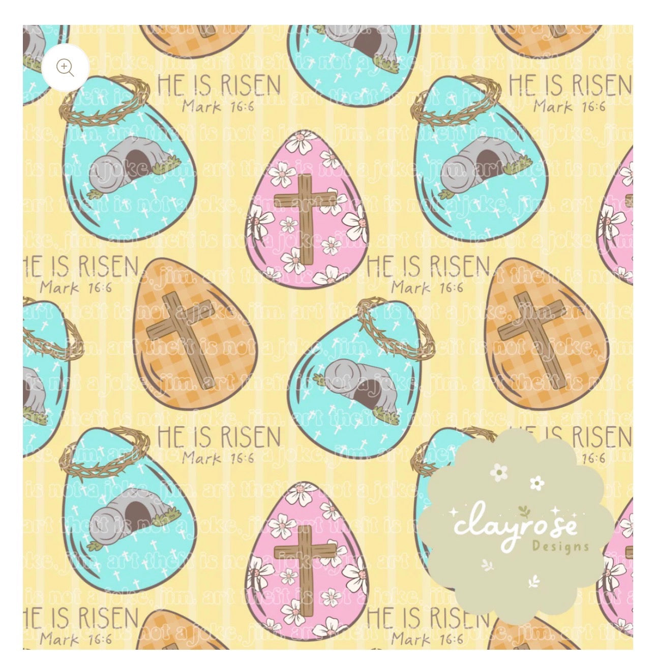 He is Risen Pink Eggs