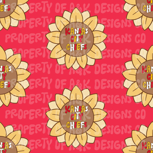 Exclusive Red Sunflowers