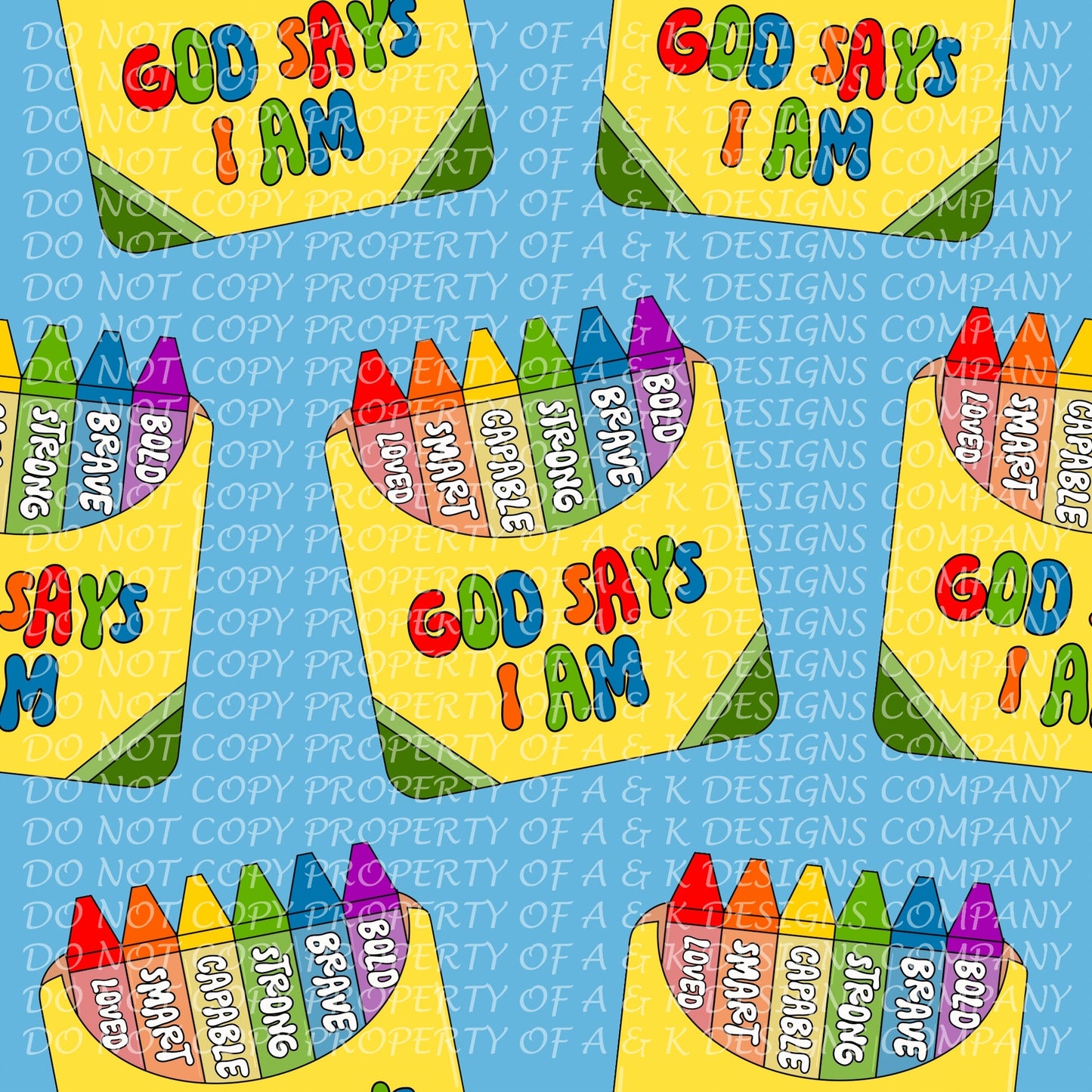 EXCLUSIVE Back To School Bible Crayons