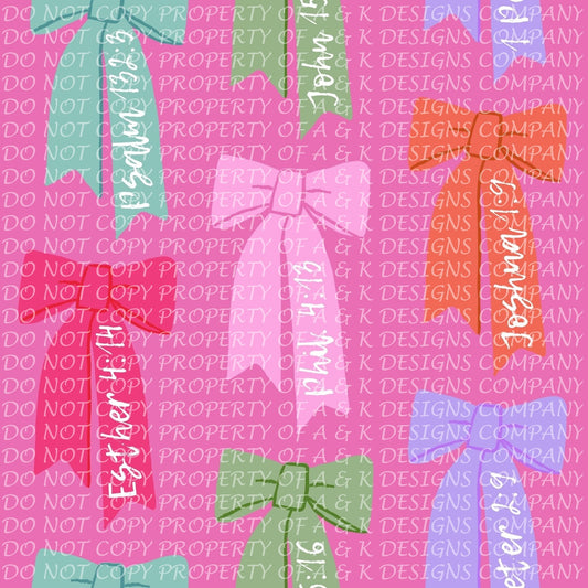 Pink Bows