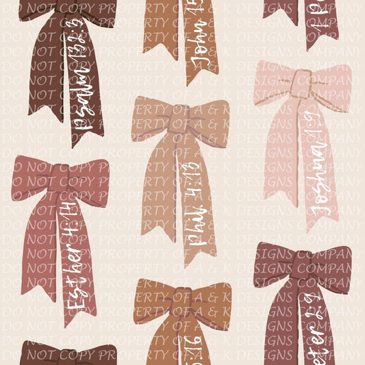 Beige Bows
