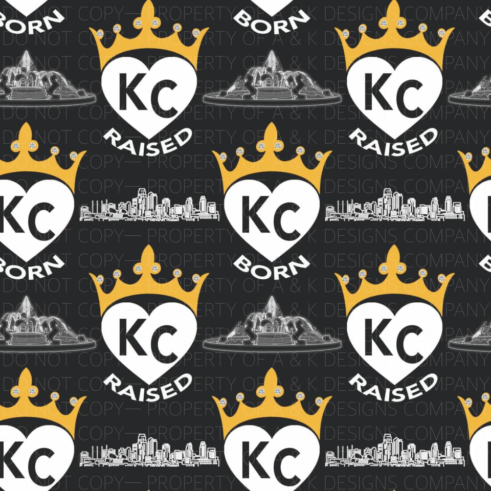 A & K Exclusive KC Raised Black