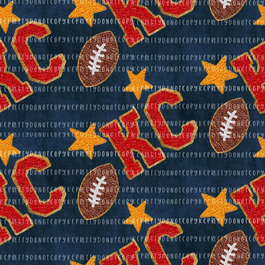 A & K Exclusive Denim Patch Darkwash