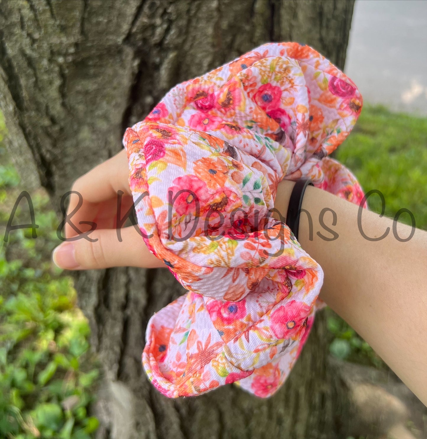 Matching Bows, Wraps, Scrunchies
