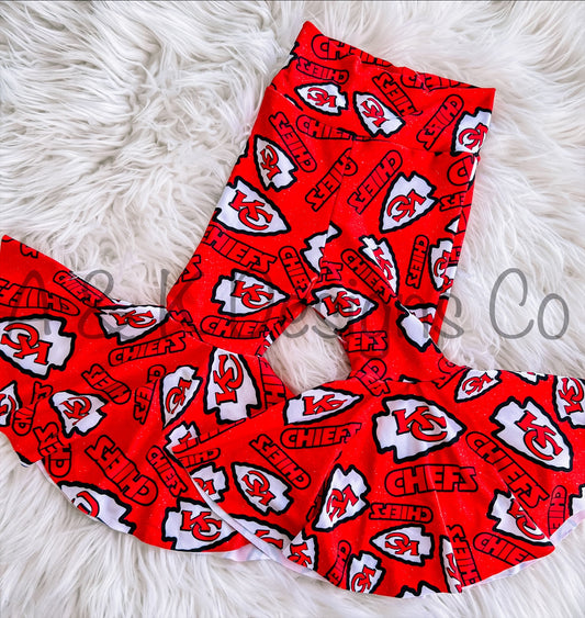 Red Glitter Arrowheads